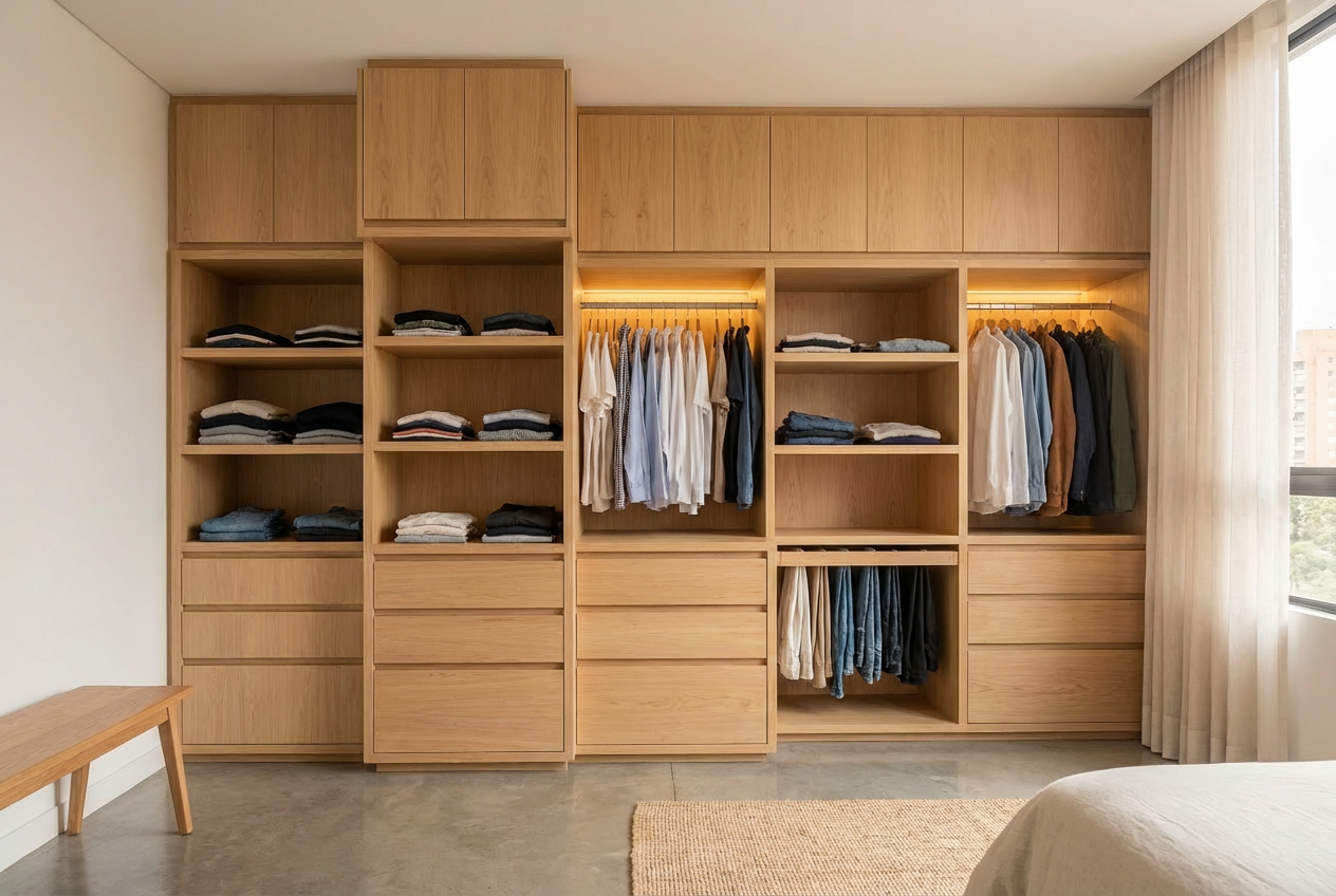 Closets y almacenamiento